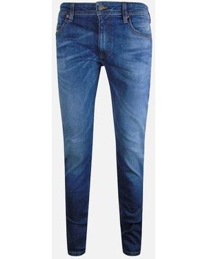 DIESEL Thommer-X Badge Denim Trousers - Blue