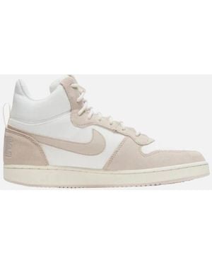 Nike Court Borough Mid Prem Trainers - Natural