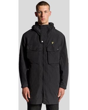 Lyle & Scott Water Resistant Guard Parka - Black