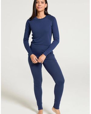 Mountain Warehouse Ladies Talus Base Layer Set - Blue