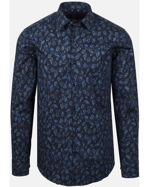 BOSS Boss H-Joe-Kent-C1-214 Shirt Dark - Blue