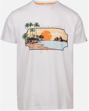 Trespass Pendla Printed T-Shirt - White