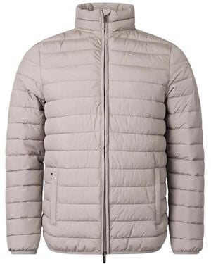 Aquascutum Active 100Gr Mock Neck Jacket - Grey