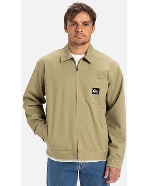 Quiksilver Dna Surf Harrington Jacket - Green