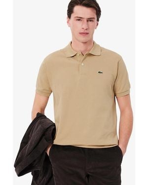 Lacoste Classic Fit L.12.12 Original Polo Shirt - Natural