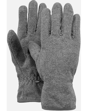 Barts Fleece Palm Grip Gloves - Grey