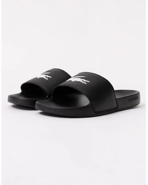 Lacoste Serve Sliders - Black