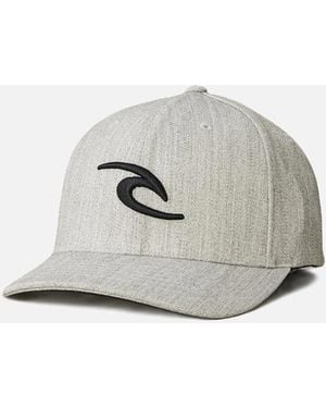 Rip Curl Rip Curl Tepan Flexfit Fitted Baseball Cap - Grey