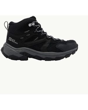 Jack Wolfskin Vojo Tour Lt Texapore Mid Shoes - Black