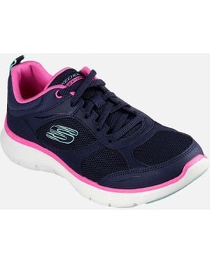 Skechers Flex Appeal 5.0 Fresh Touch Trainers - Blue