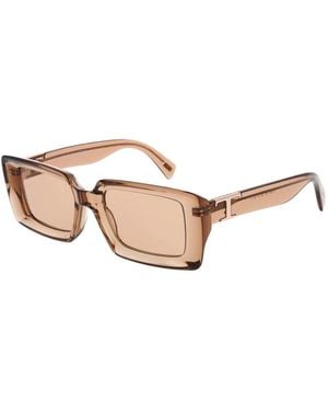 Tod's Full-Rim Rectangle Gradient Sunglasses - Natural