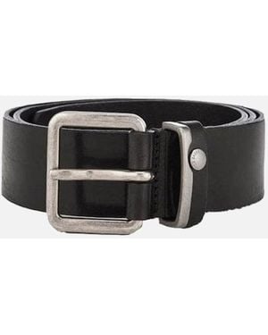 Ted Baker Katchup Leather Belt - Black