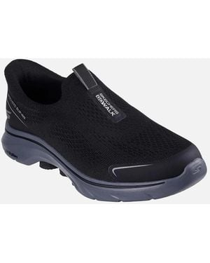 Skechers Go Walk Skechers Go Walk 7 Easy On Evolution Trainers - Blue