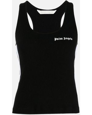 Palm Angels Logo Tank Top - Black