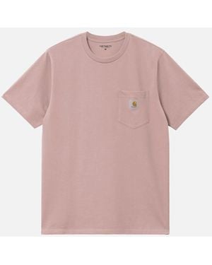Carhartt Pocket T-Shirt - Pink