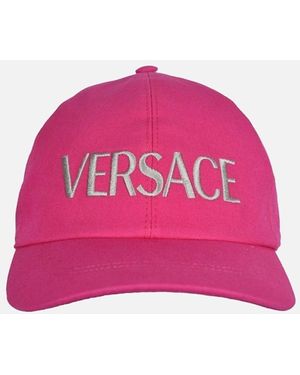 Versace Logo Baseball Cap - Pink