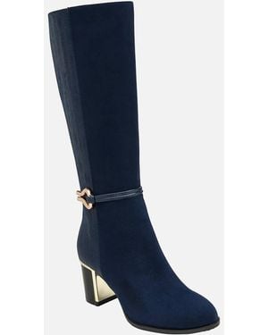 Lotus Wynter Knee High Boots - Blue