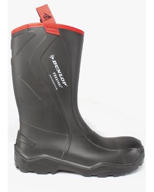 Dunlop Purofort+ Rugged Safety Wellington Boots - Grey