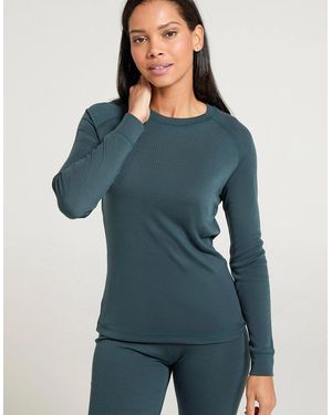 Mountain Warehouse Ladies Talus Long-Sleeved Top - Blue