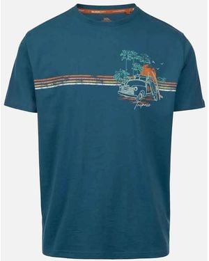 Trespass Zama Countryside T-Shirt - Blue