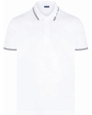 Paul & Shark Mercerised Polo - White