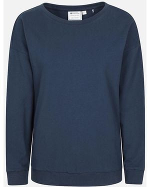 Mountain Warehouse Ladies Pentle Lightweight Sweatshirt - Blue