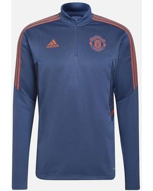 adidas 2022/23 Manchester United Fc Training Top - Blue