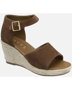 Ravel Belby Wedge Sandals - Metallic