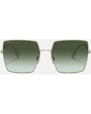 Burberry Daphne Square Lens Sunglasses - Green