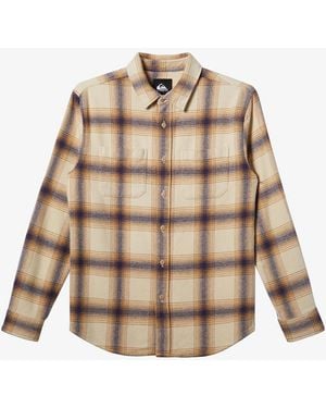 Quiksilver Dna Flannel Shirt - Natural