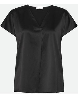 Rosemunde Jade Short Sleeve Top - Black