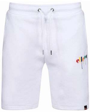 Ellesse Toni Paint Drip Gym Shorts - Blue