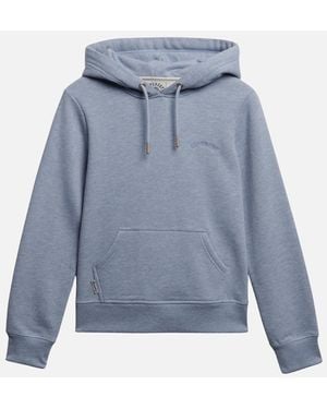 Superdry Essential Logo Hoodie - Blue