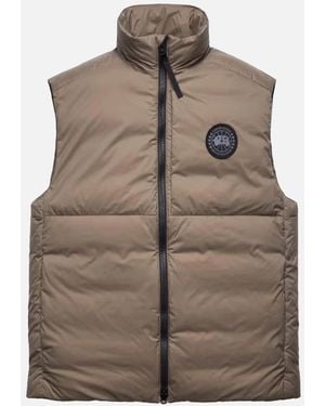 Canada Goose Lodge Gilet Label - Brown