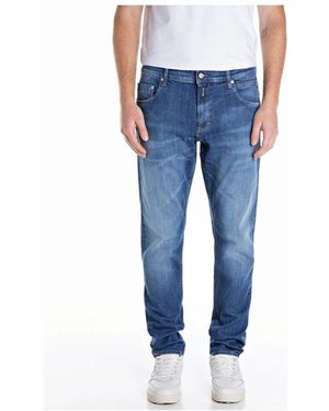 Replay Mickym Slim Tapered Fit 573 Eco Plus Jean - Blue