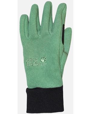 Jack Wolfskin Vertigo Fleece Gloves - Green