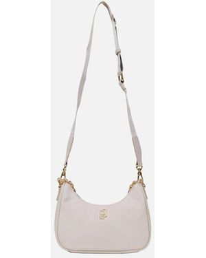 Liu Jo Zip-Closure Polyurethane Bag - White