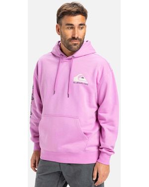 Quiksilver Omni Logo Hood Hoodie - Pink