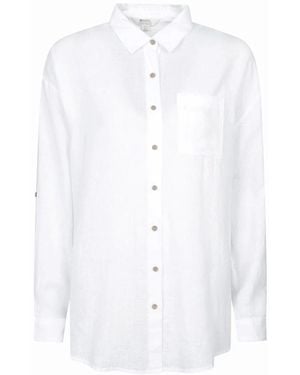 Mountain Warehouse Ladies Santiago Oversized Shirt - White