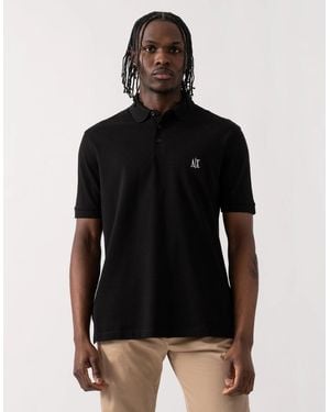 ARMANI EXCHANGE Embroidered A - Black