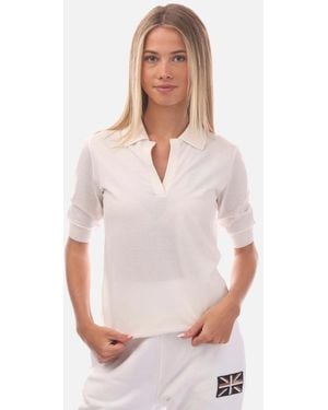 BOSS Esoles1 Short Sleeve Top - White