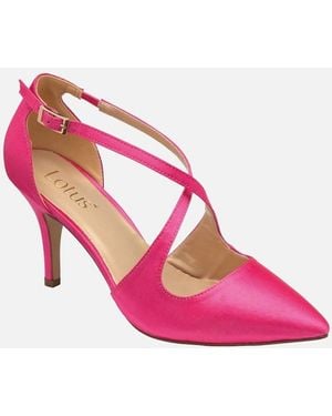 Lotus Willow Court Shoes - Pink