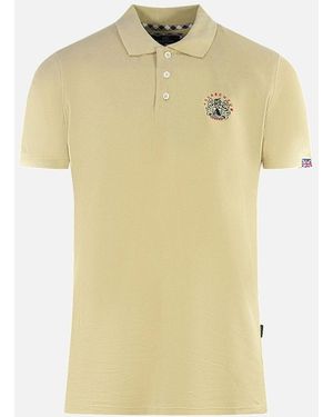Aquascutum London Crest Polo Shirt - Yellow