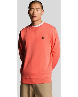 Lyle & Scott Crew Neck Sweatshirt - Red