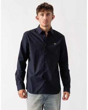 Lacoste Long Sleeve City Shirt - Blue