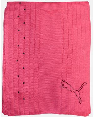PUMA Ladies Crystal Cat Scarf - Pink