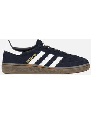 adidas Suede Lace-Up Trainers - Blue