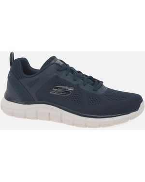 Skechers Track Broader Trainers - Blue