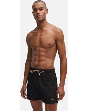 BOSS Tio Swim Shorts - Black