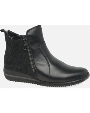 Waldläufer Himona Ankle Boots - Black